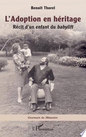 Couverture de L’Adoption en héritage de Benoît Thorel